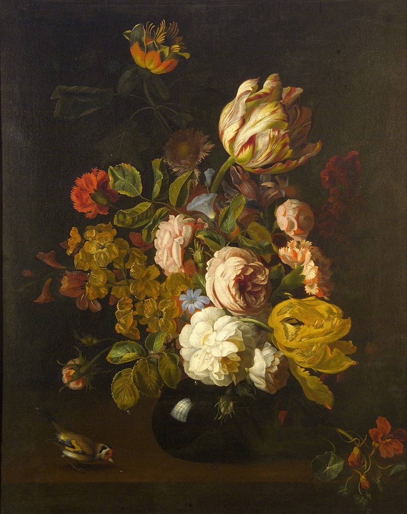 Tobias Stranover - Still-Life with Flowers