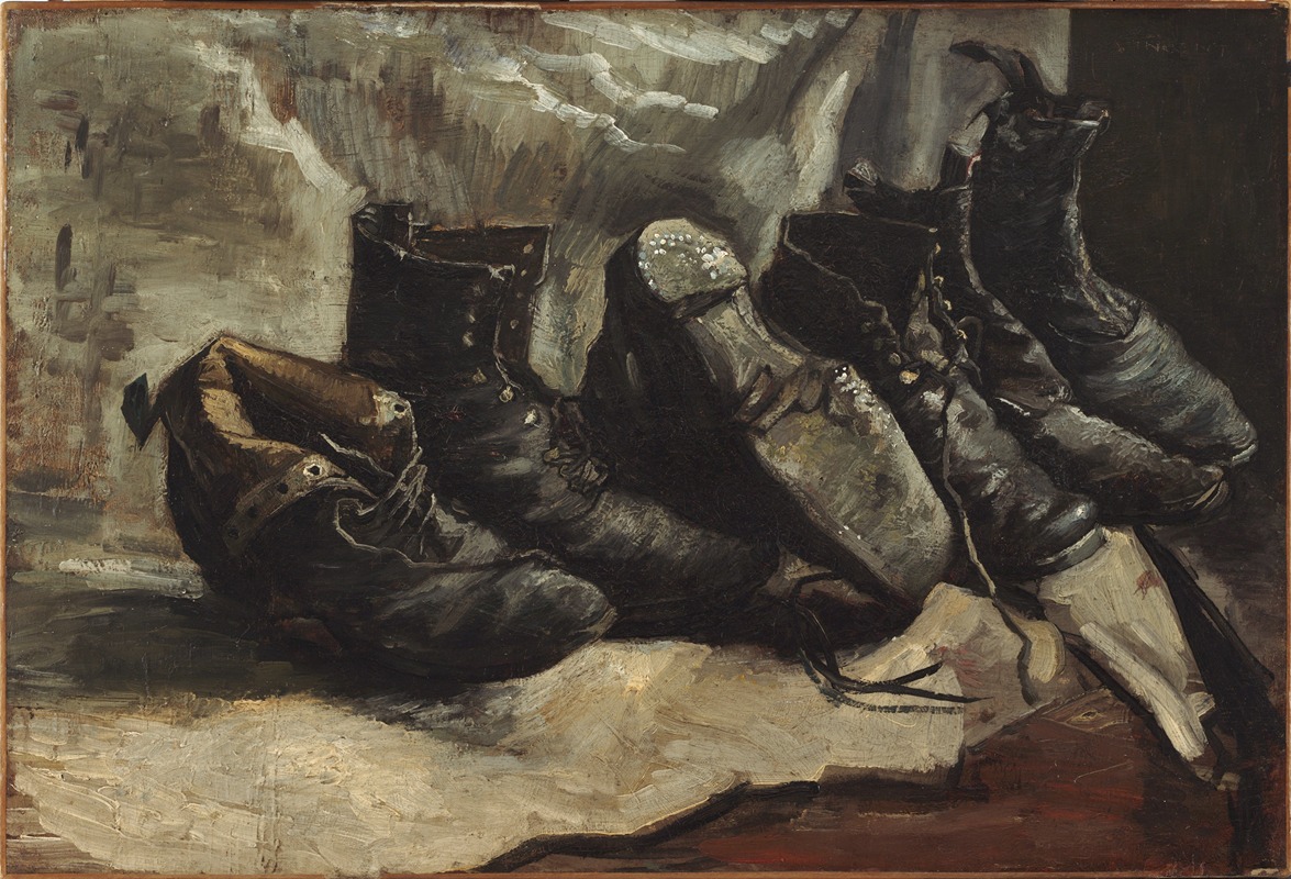 Vincent van Gogh - Three pairs of shoes