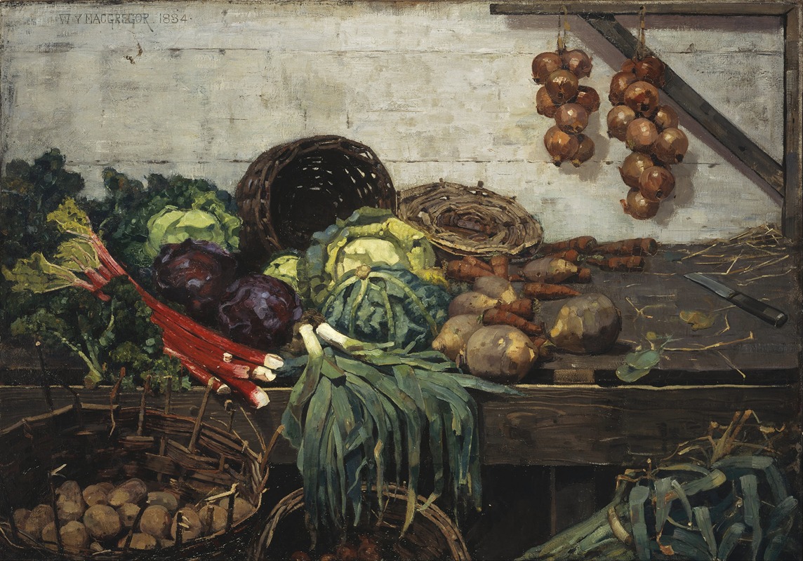 William York MacGregor - The Vegetable Stall