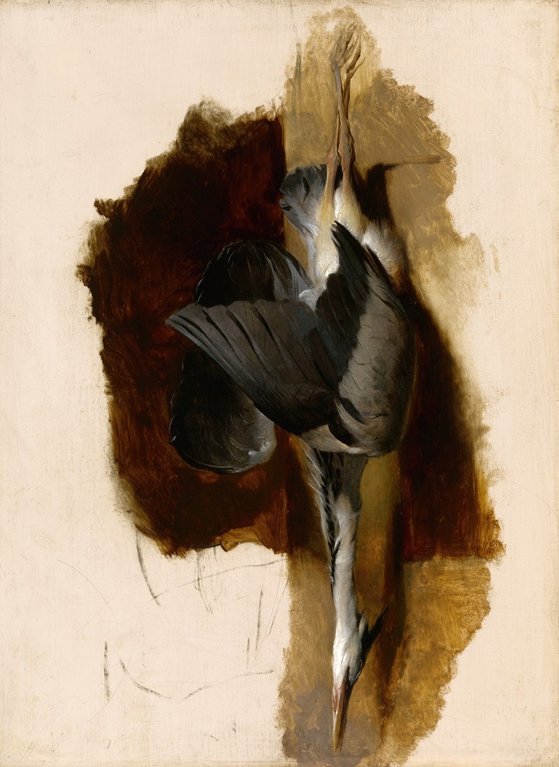 Sir Edwin Henry Landseer - Study of a Dead Heron