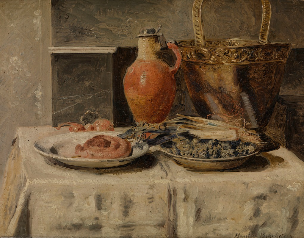 Henri de Braekeleer - Still Life with Jar