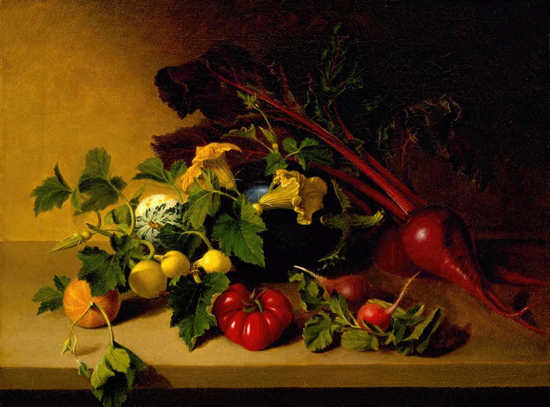 James Peale - Still Life with Vegetables