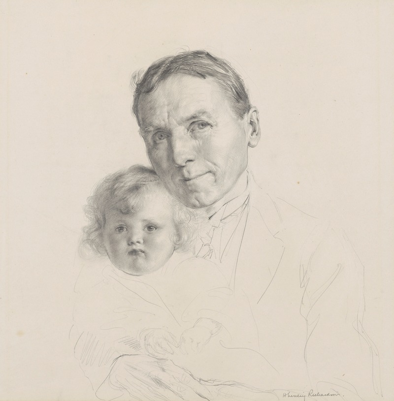 Harry Linley Richardson - Father and daughter