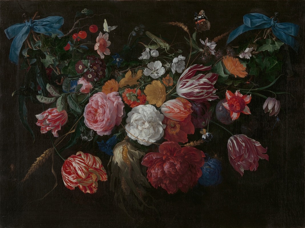 Jan Davidsz de Heem - Flowers and Insects