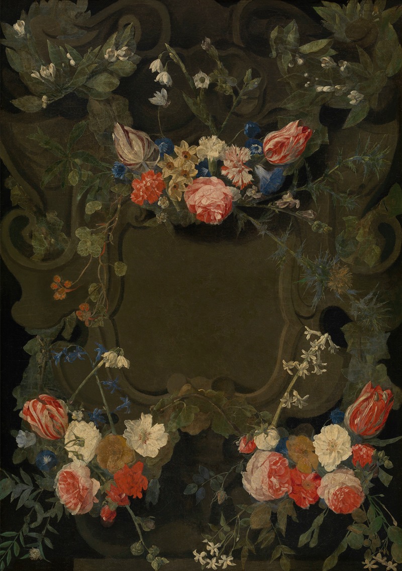 Jan Philips van Thielen - Garland of Flowers