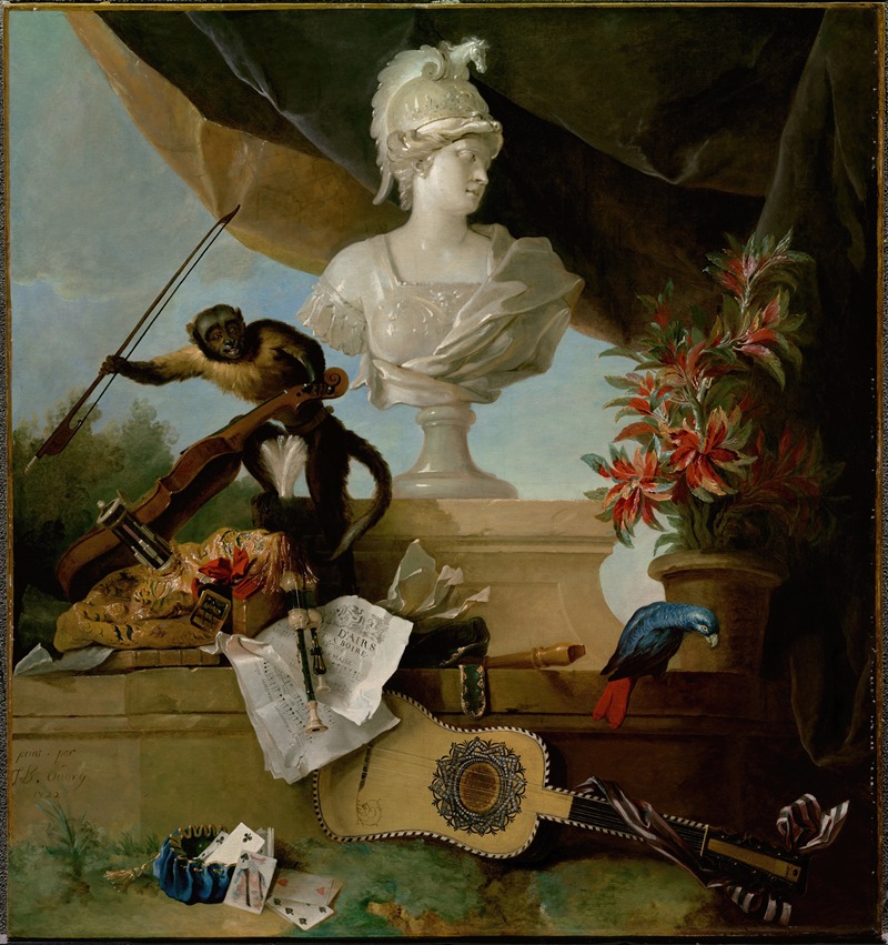 Jean-Baptiste Oudry - Allegory of Europe