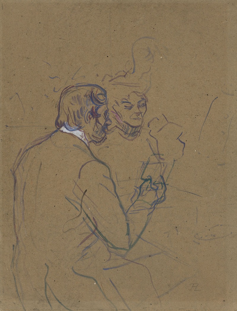 Henri de Toulouse-Lautrec - Snobisme ou Chez Larue