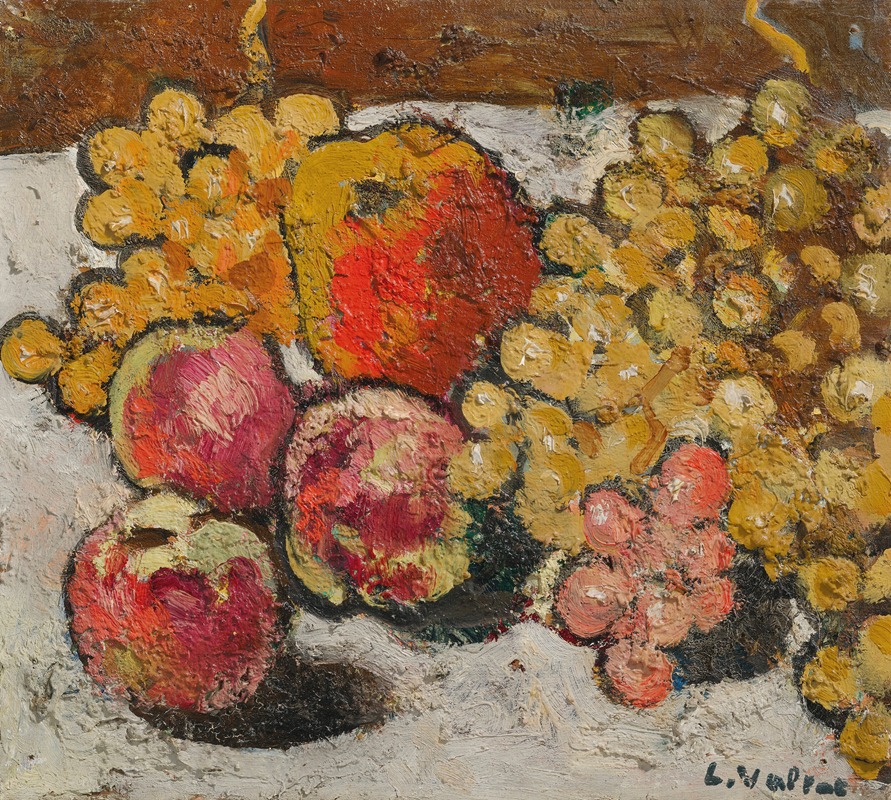 Louis Valtat - Pêches, pommes et raisins