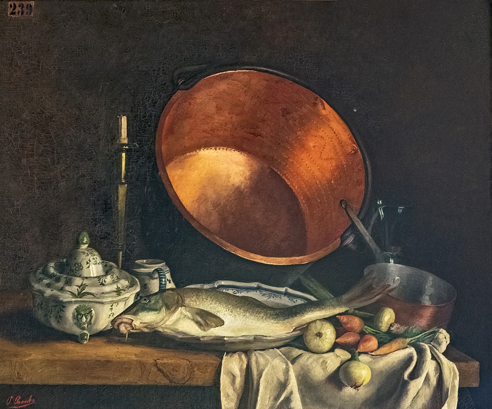 Paul Prouho - Still life with cauldron