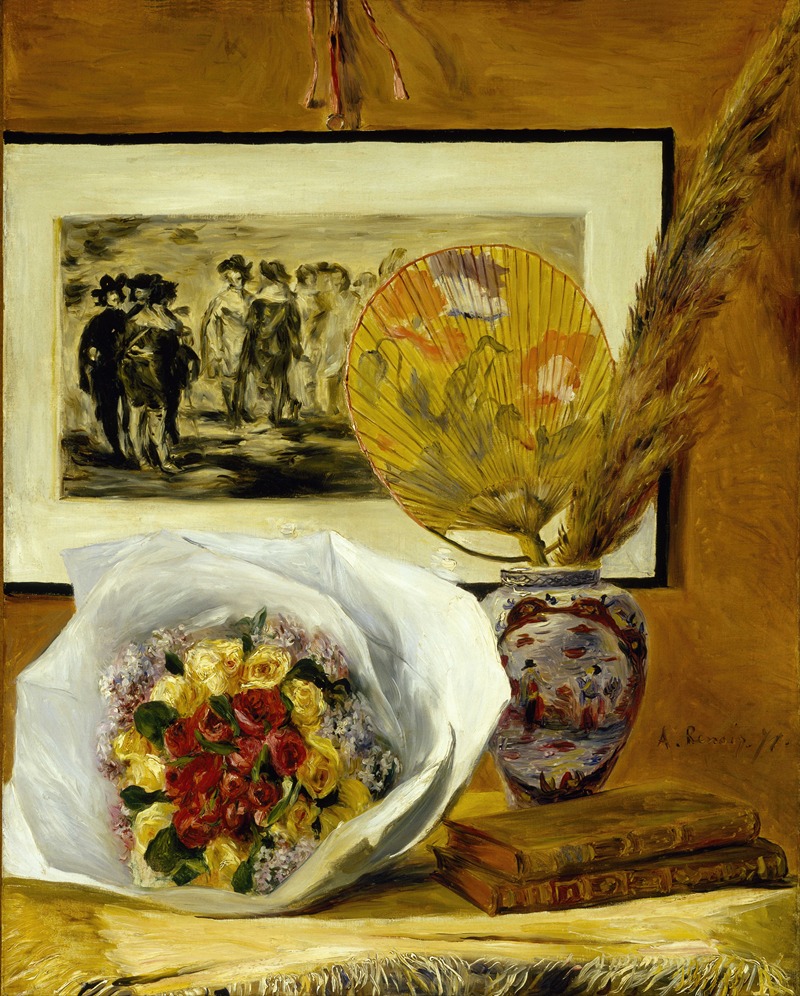 Pierre-Auguste Renoir - Still Life with Bouquet