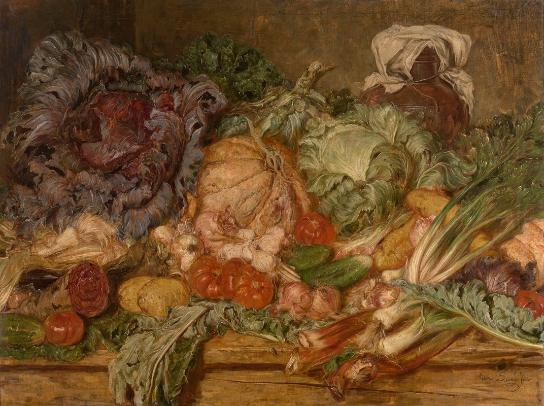 Willem Linnig the Younger - Vegetables