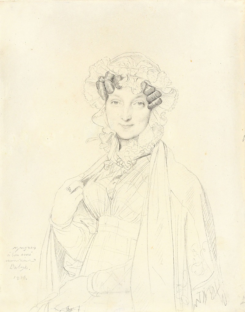 Jean Auguste Dominique Ingres - Portrait de Madame Joseph Balze