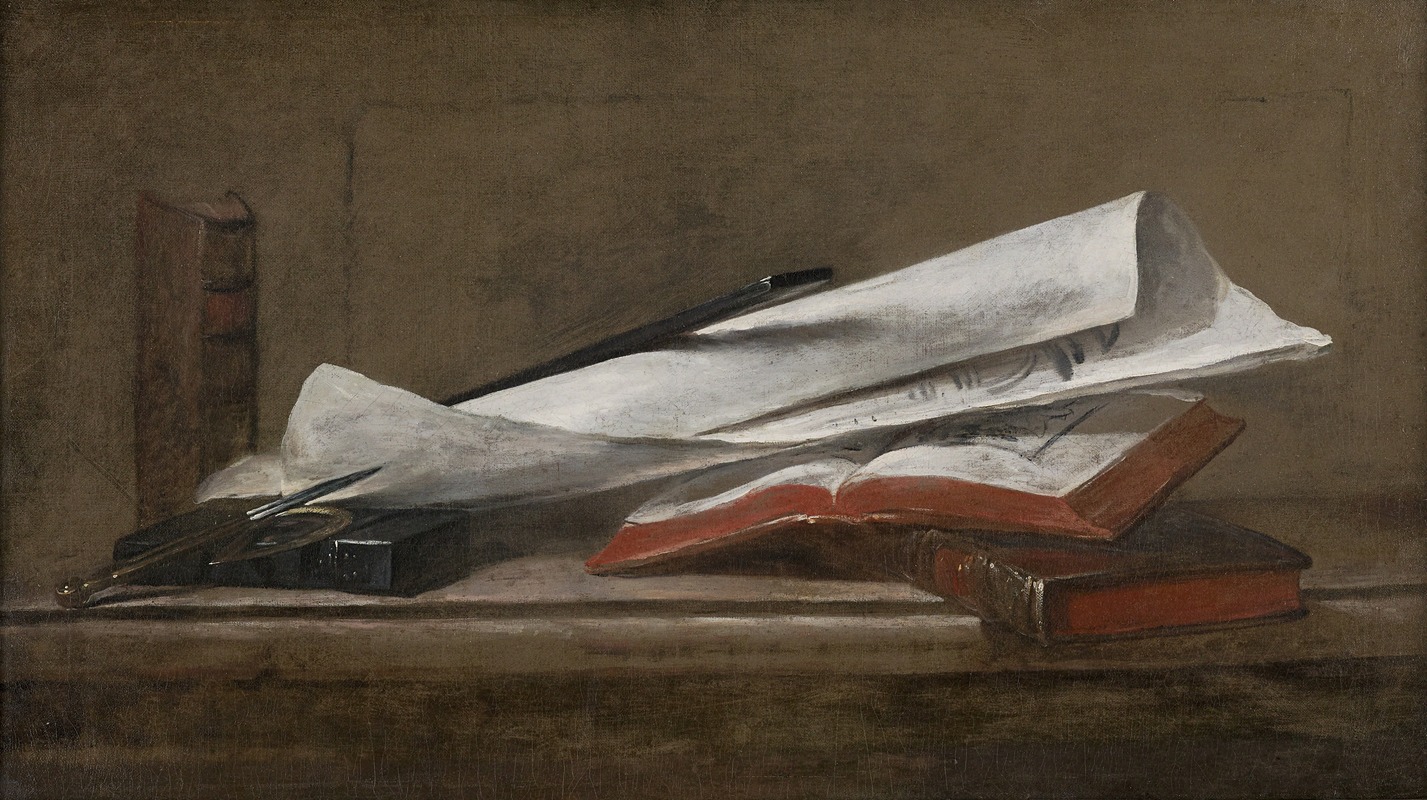 Jean Siméon Chardin - Attributes of the Architect
