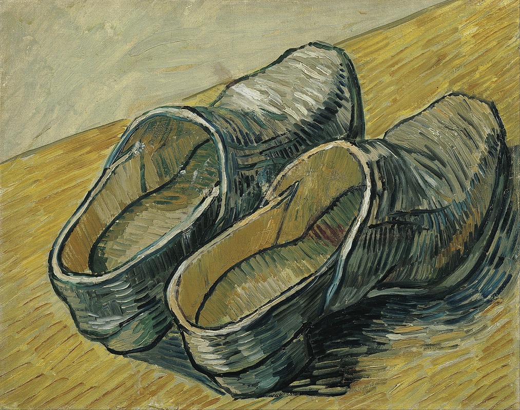 Vincent van Gogh - A pair of leather clogs
