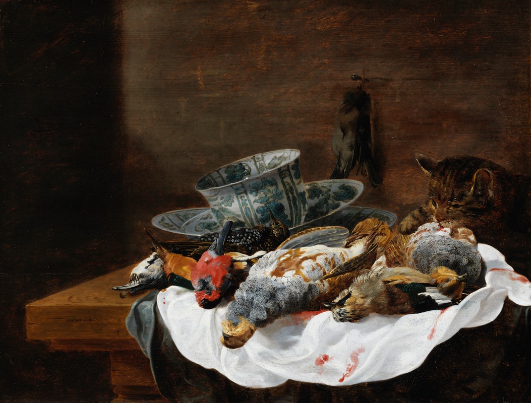 Christian Luycks - Still Life with Dead Birds