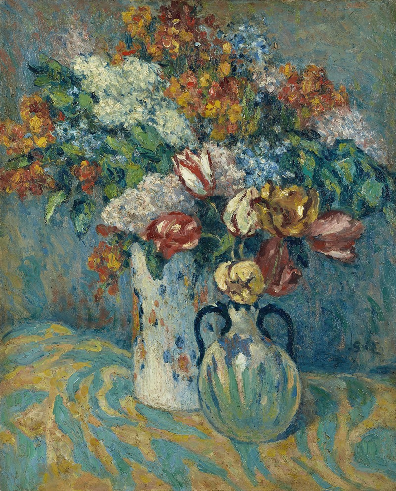 Georges d'Espagnat - Bouquet de fleurs