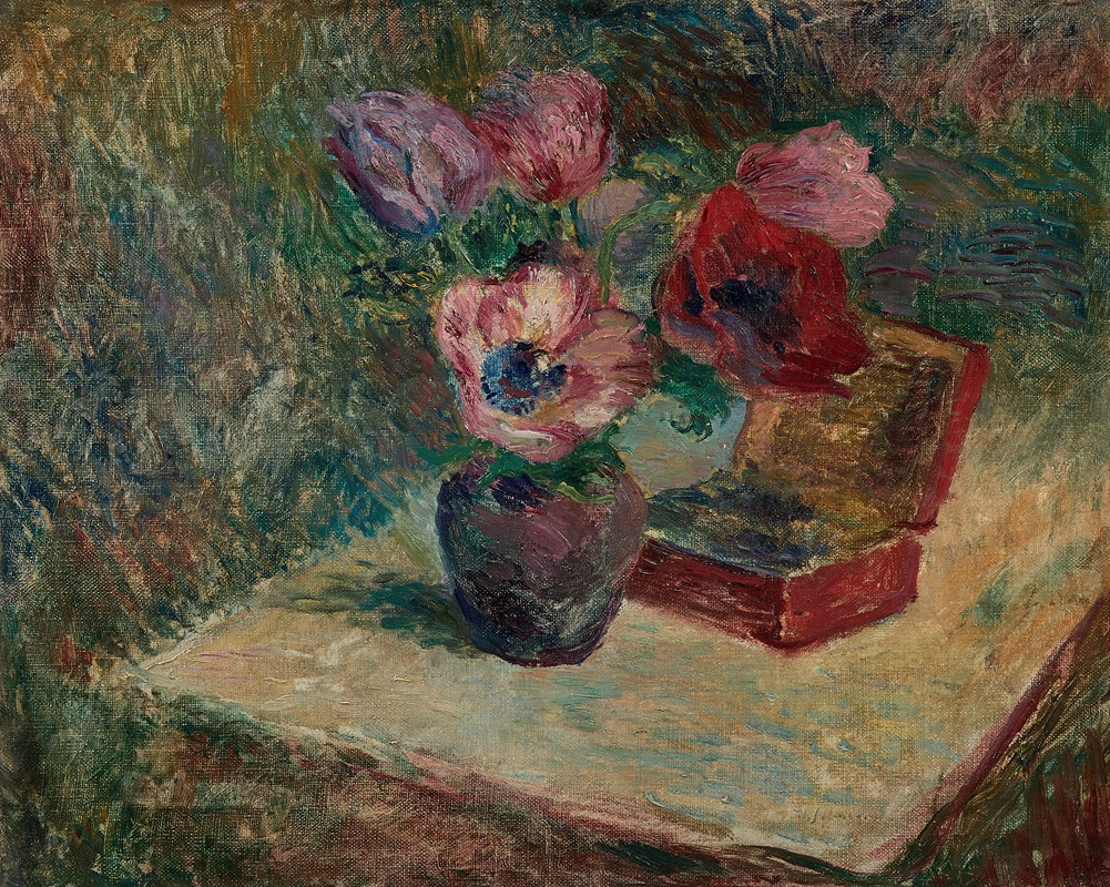 Henri Lebasque - Bouquet d’anémones