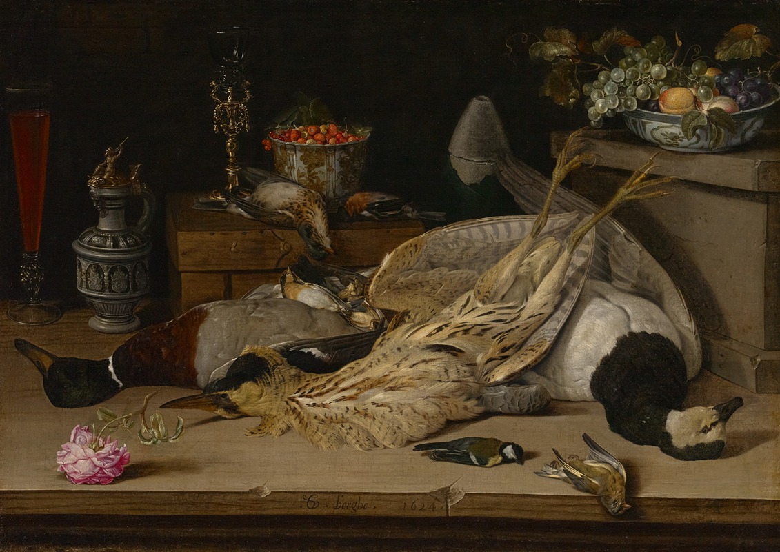 Christoffel van den Berghe - Still Life with Dead Birds