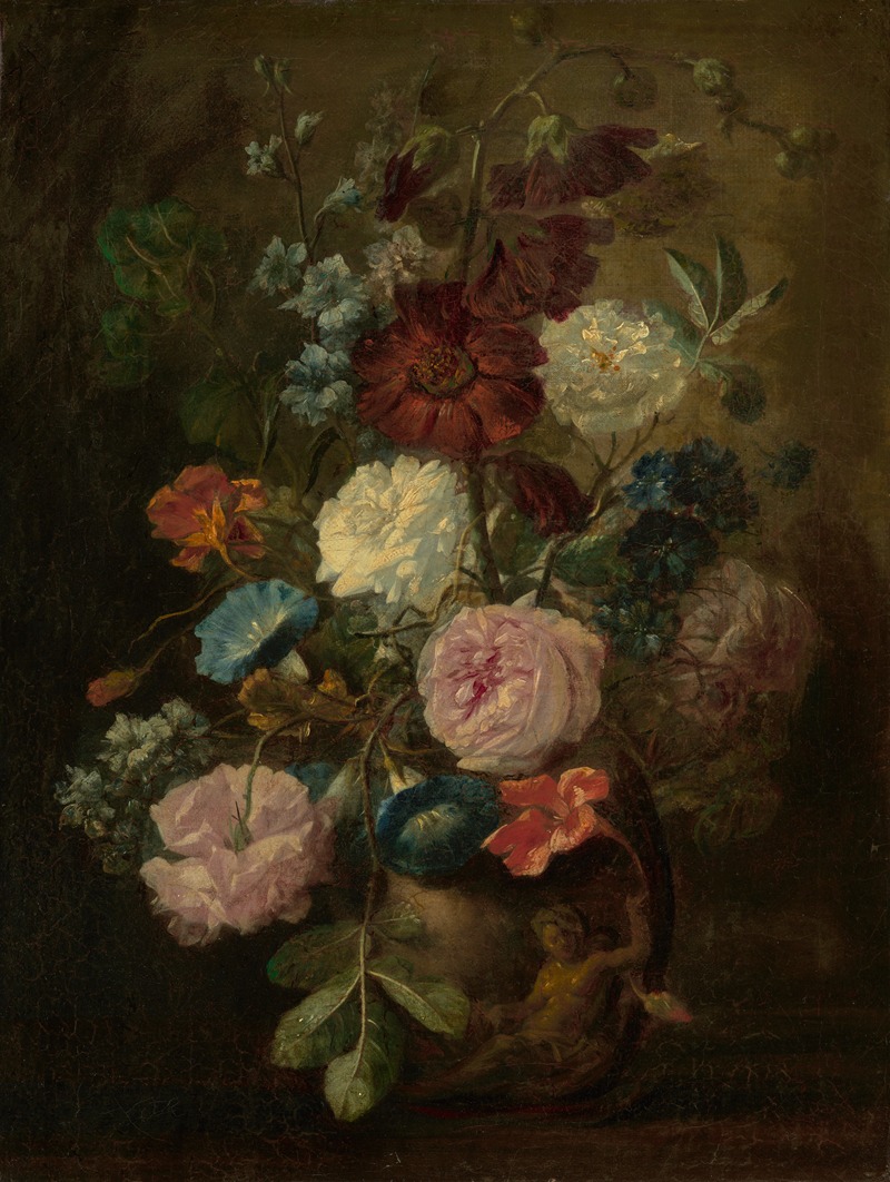 Follower of Jan van Huysum - Vase of Flowers