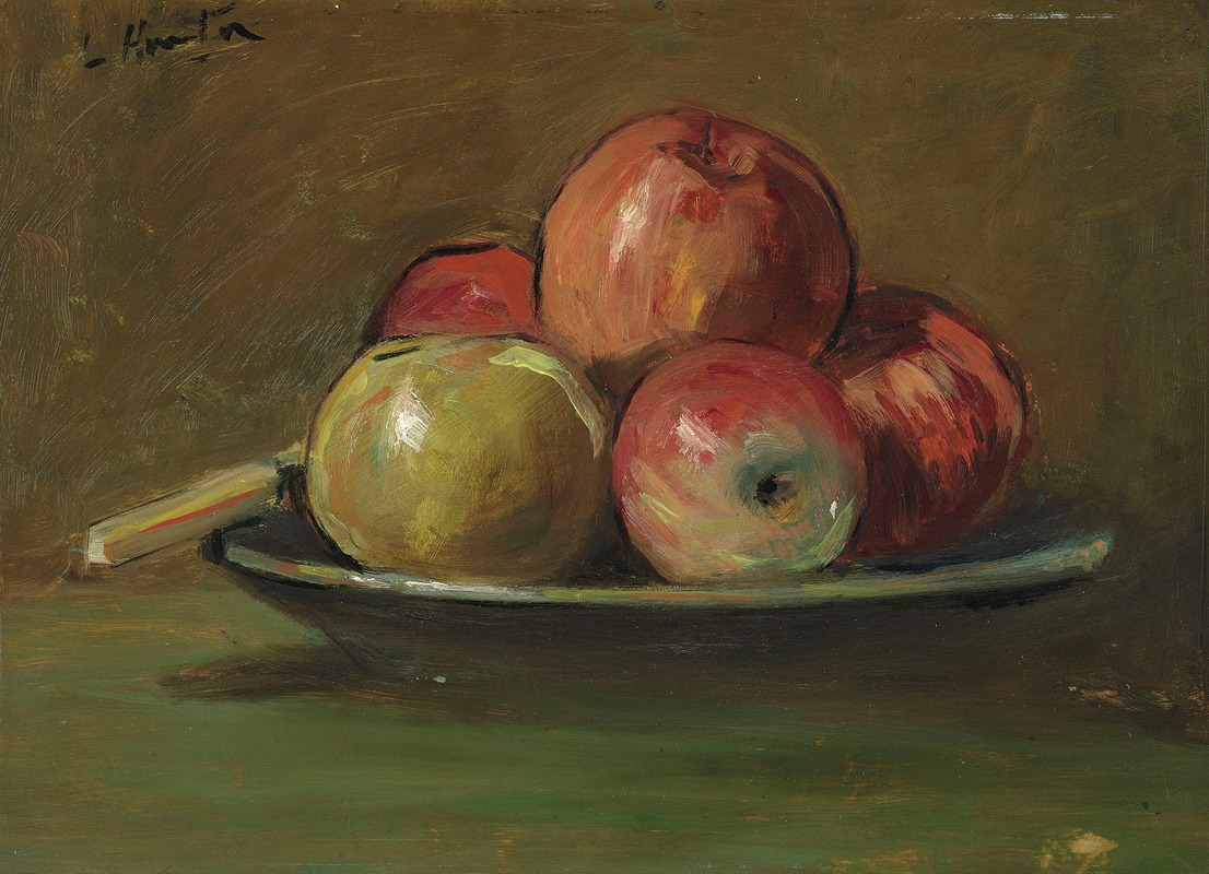 George Leslie Hunter - Still-Life with Apples