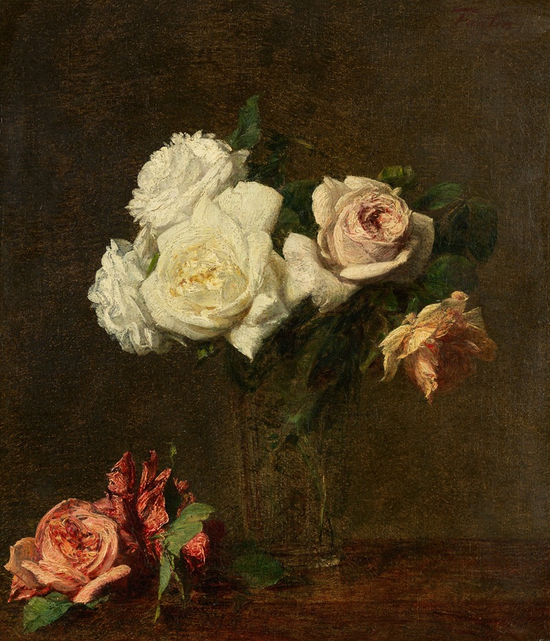Henri Fantin-Latour - Roses