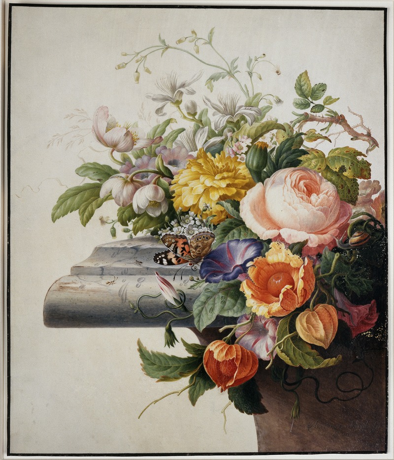 Herman Henstenburgh - Bouquet of Flowers