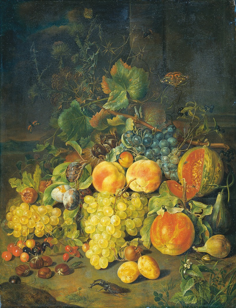 Johann Daniel Bager - Still Life with Fruits