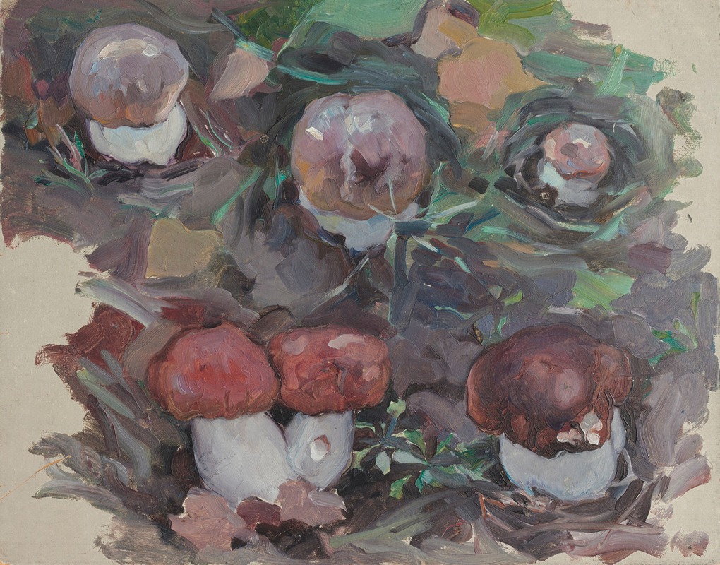 Maria Yakunchikova - Mushrooms