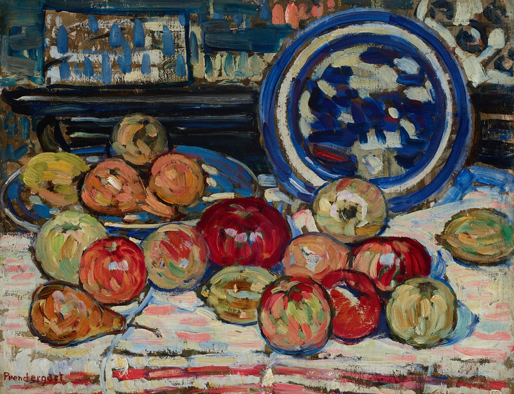 Maurice Prendergast - Still Life with Apples