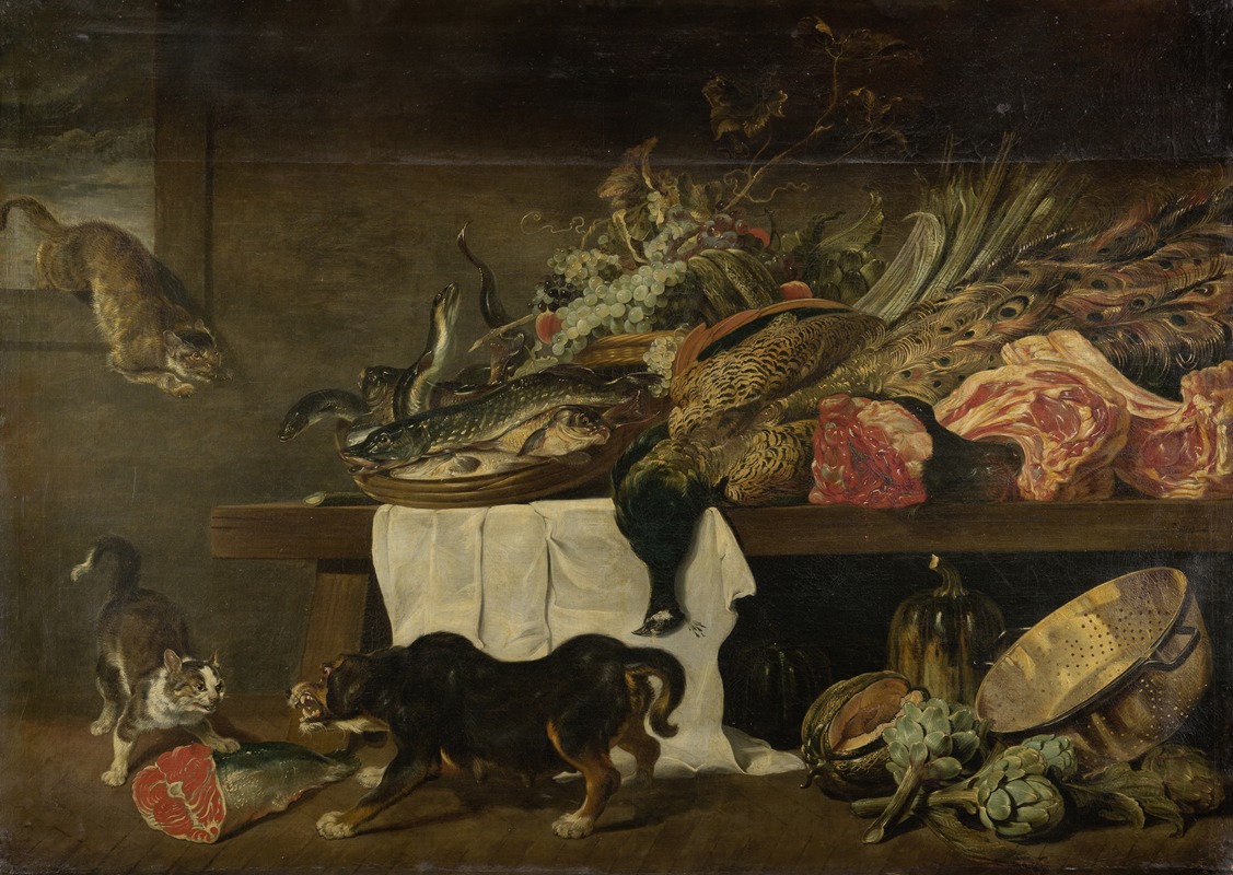 Pieter Snyers - Pantry with Game