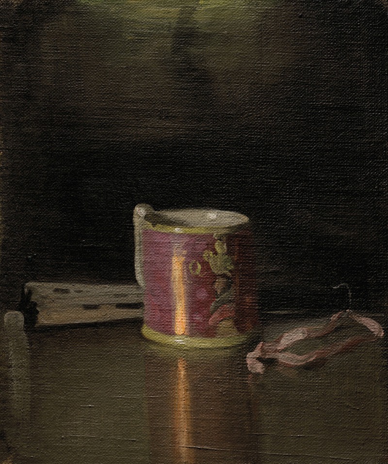 William Nicholson - Still life; Pink Lustre Mug and Fan