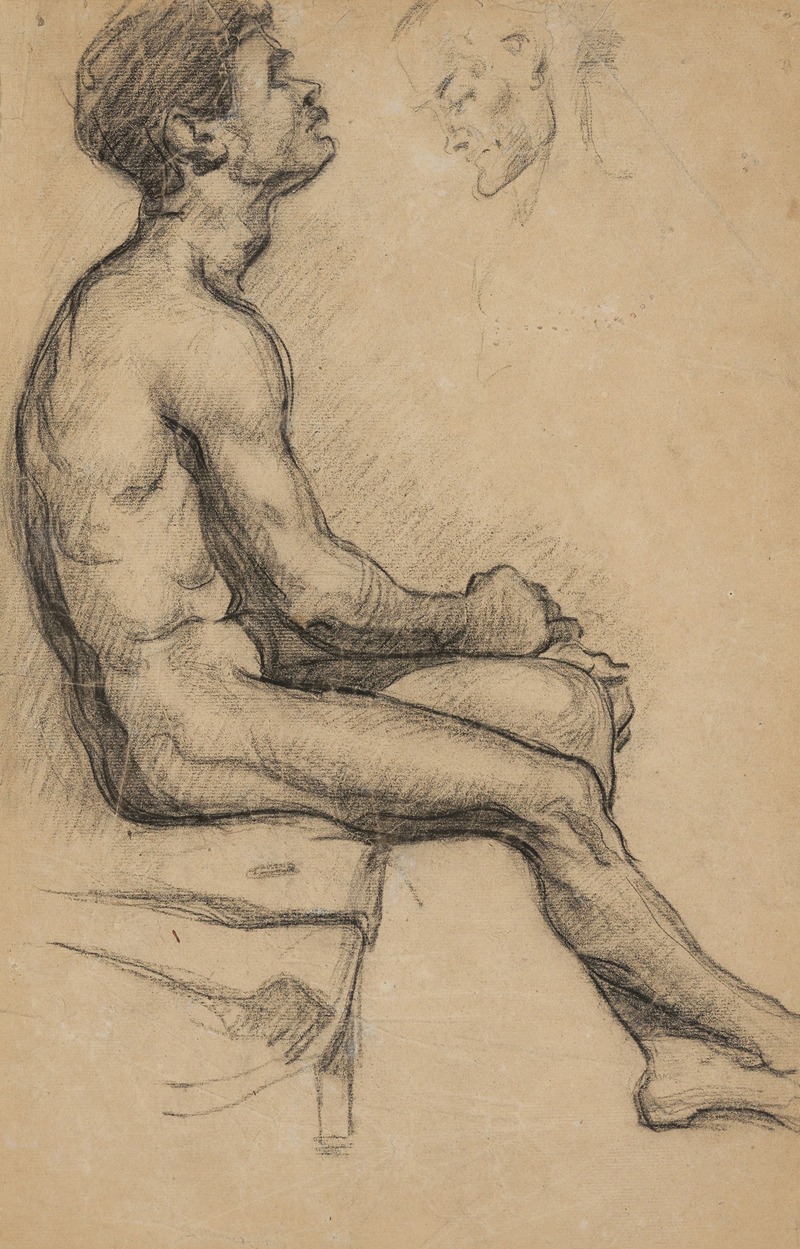 Paul Cézanne - Homme nu