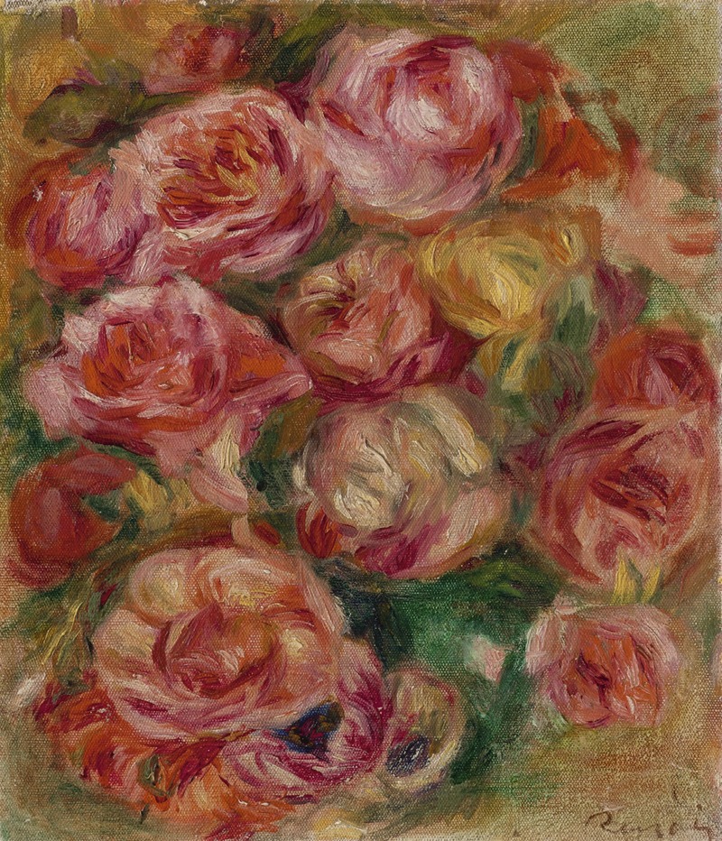 Pierre-Auguste Renoir - Jeté de roses