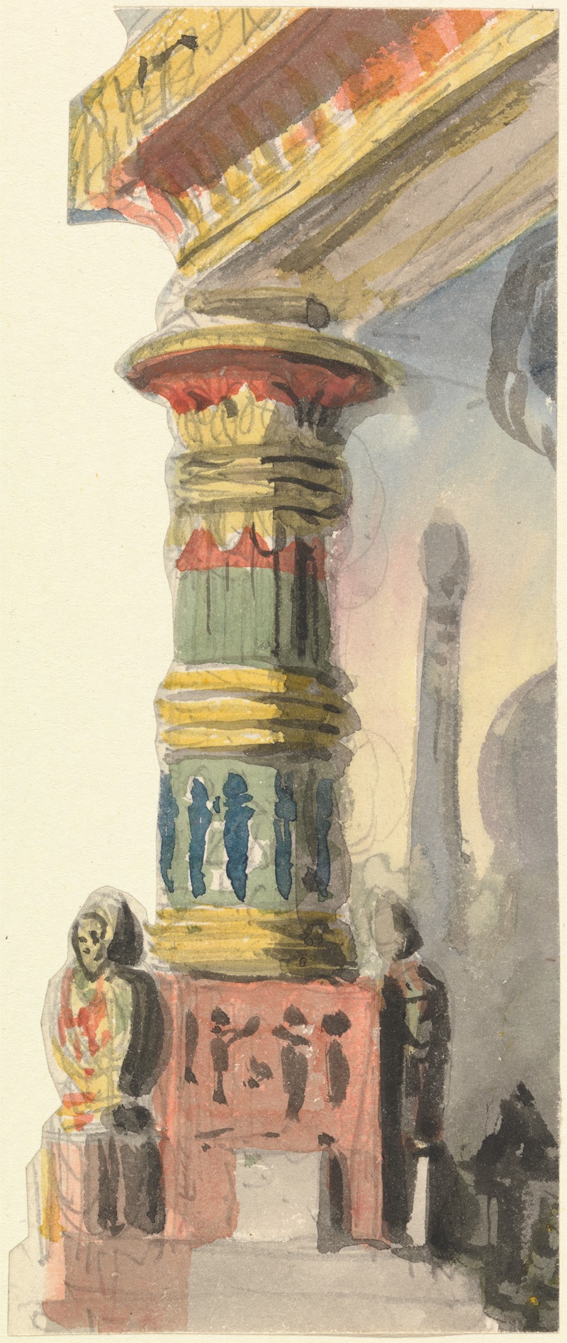 Thomas Grieve - Design for an Egyptian Column