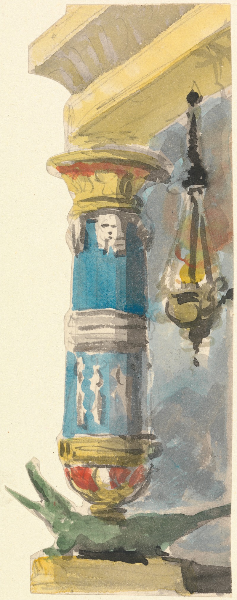 Thomas Grieve - Design for an Egyptian Column