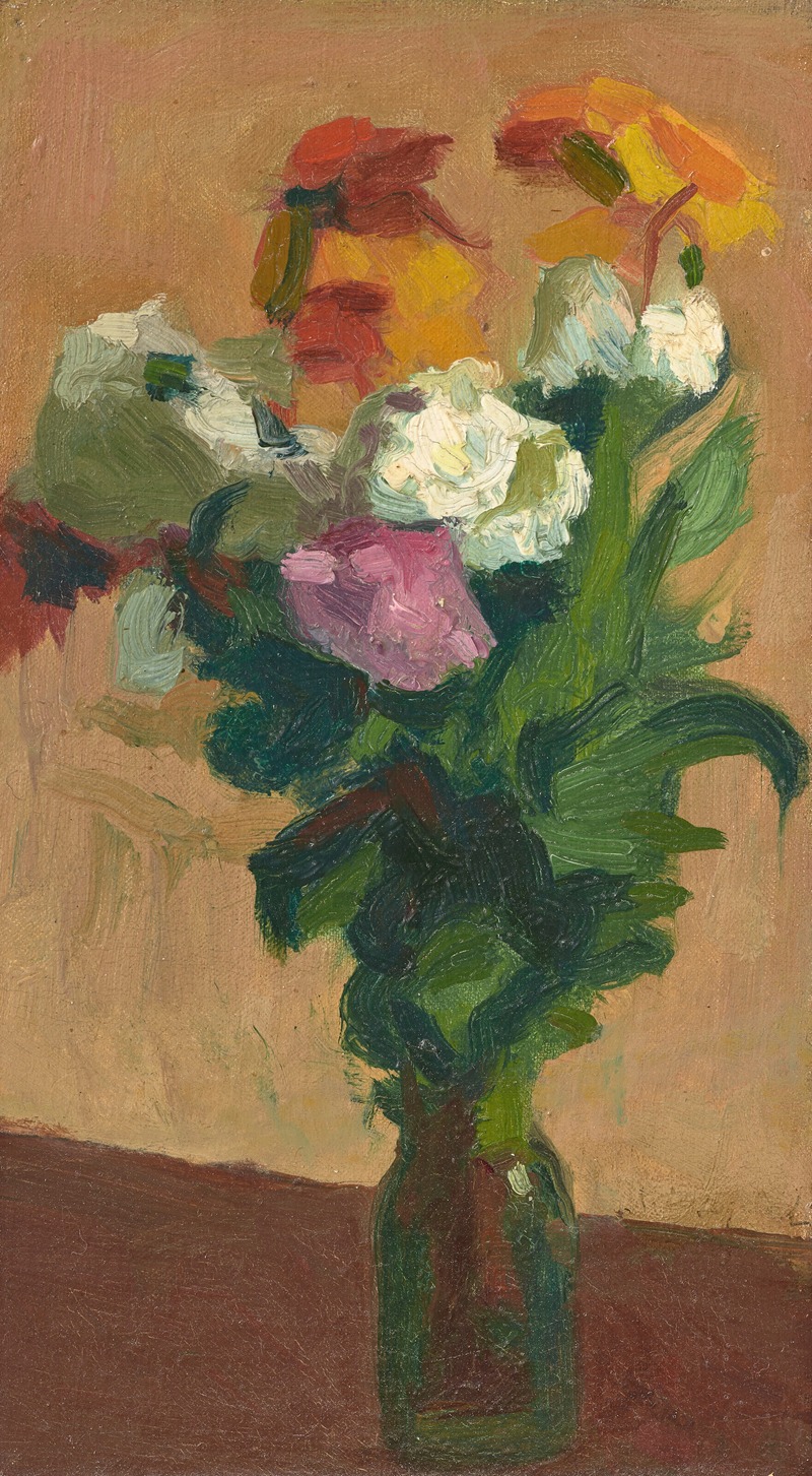 Albert Marquet - Bouquet de fleurs dans un vase