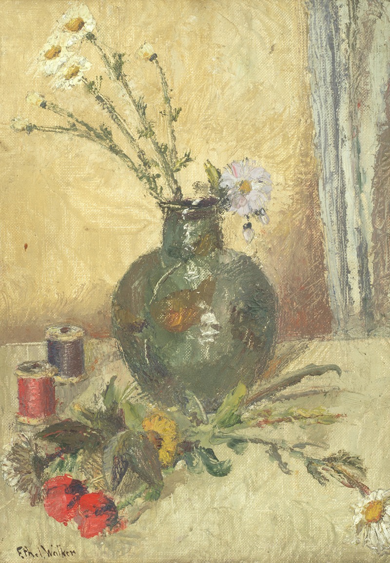 Dame Ethel Walker - Flowers in a Vase