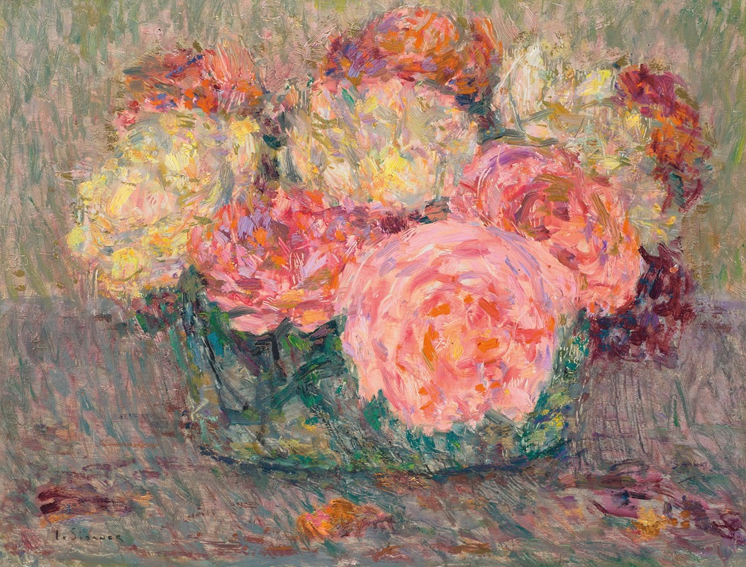 Henri Le Sidaner - Roses