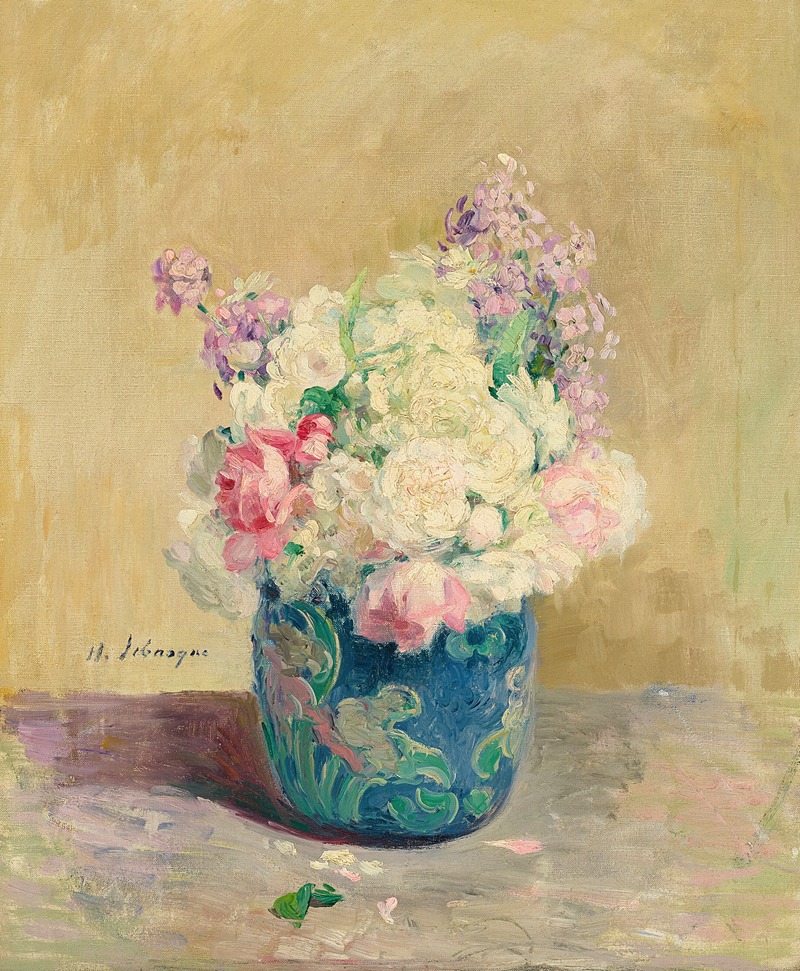 Henri Lebasque - Vase de fleurs