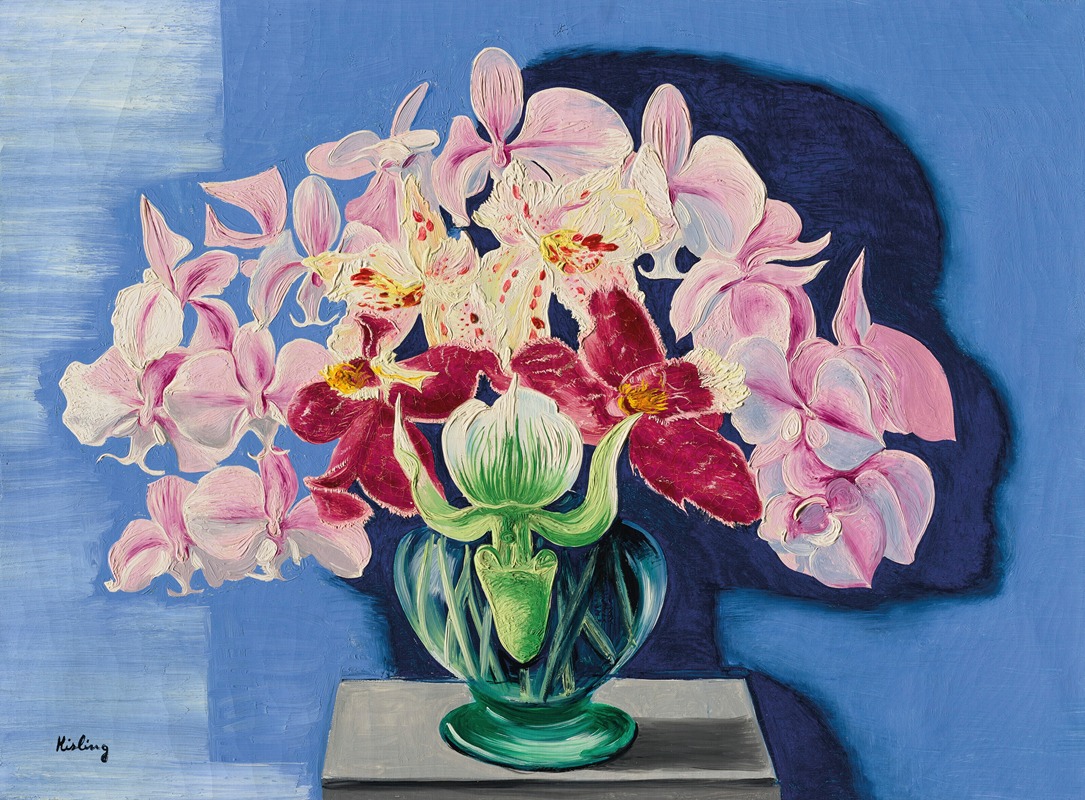 Moïse Kisling - Les Orchidées