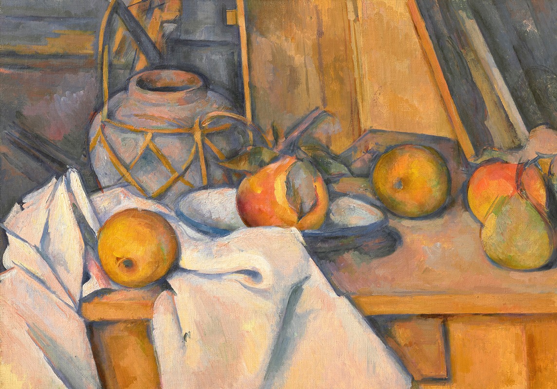 Paul Cézanne - Fruits et pot de gingembre