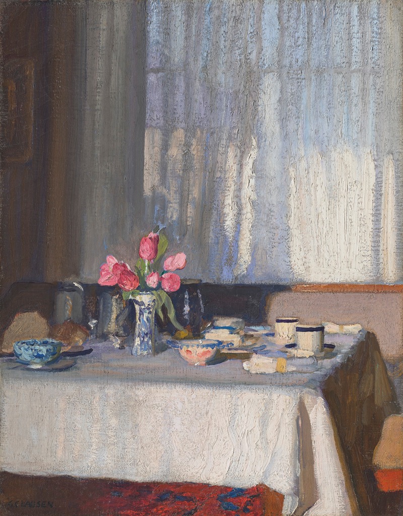 Sir George Clausen - The Breakfast Table