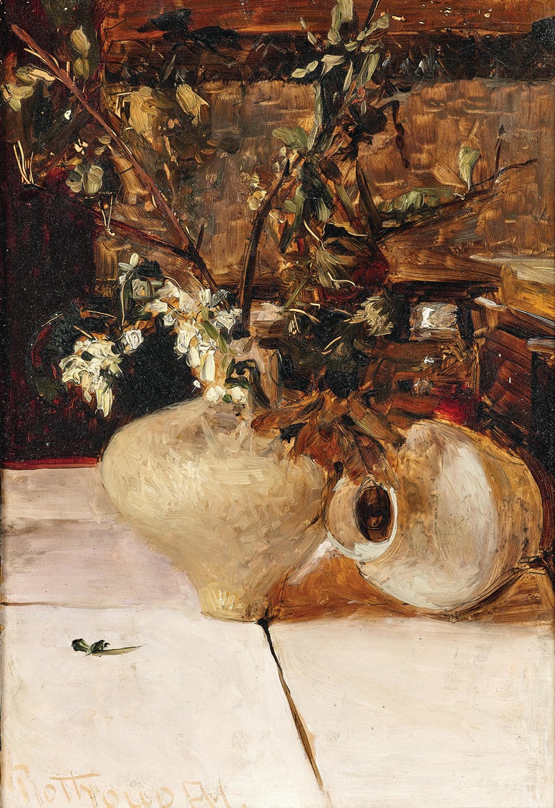 Alexander Rothaug - Still life with vases