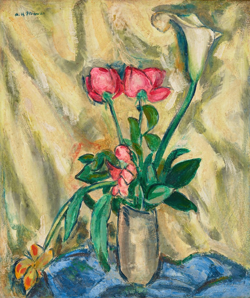 Alfred Henry Maurer - Vase of Flowers