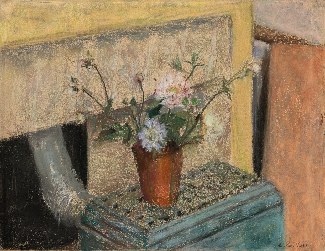 Édouard Vuillard - Le Bouquet sur le poêle mirus