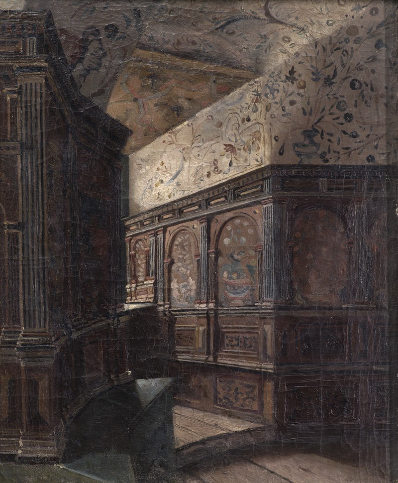 Ernst Josephson - Duke Karl’s Tower Chamber at Gripsholm