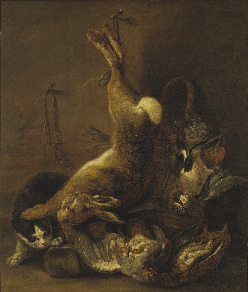 Jan Fyt - Cat and Still Life with Game