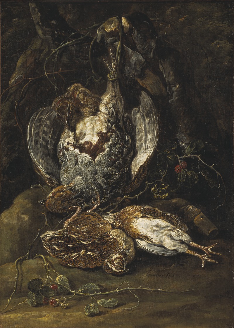 Jan Fyt - Still Life with Quails and a Partridge