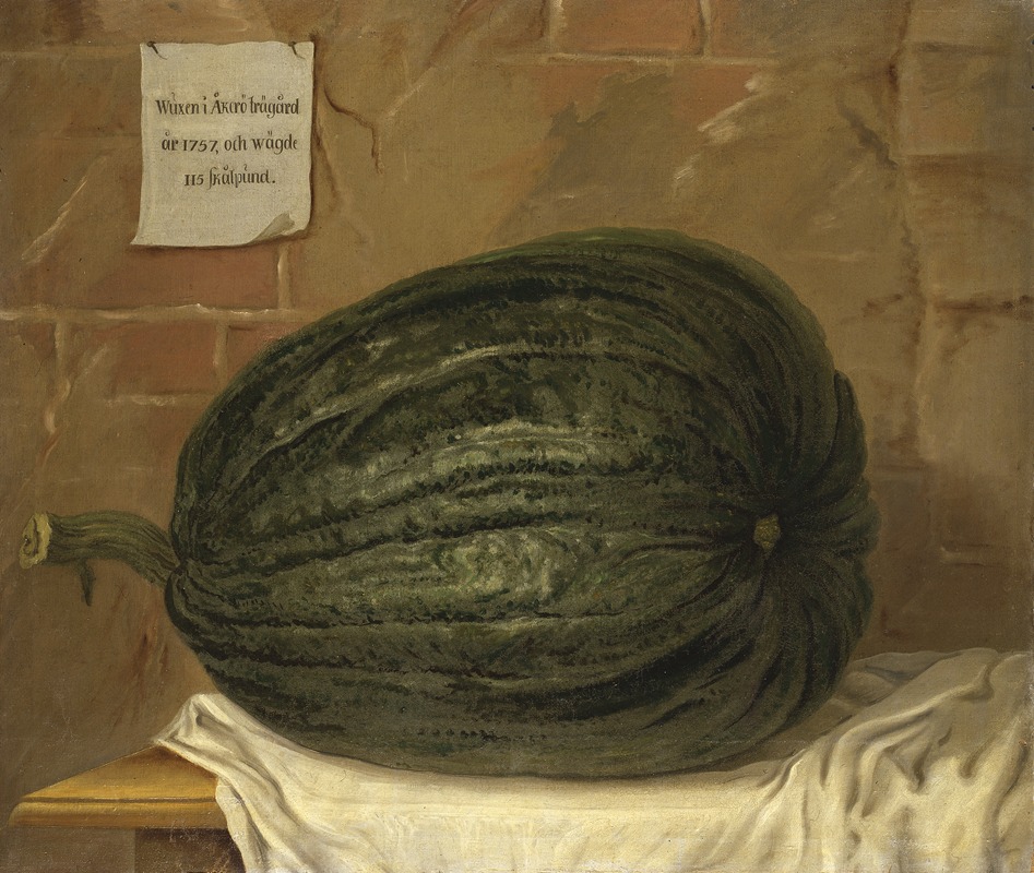 Olof Fridsberg - A huge pumpkin