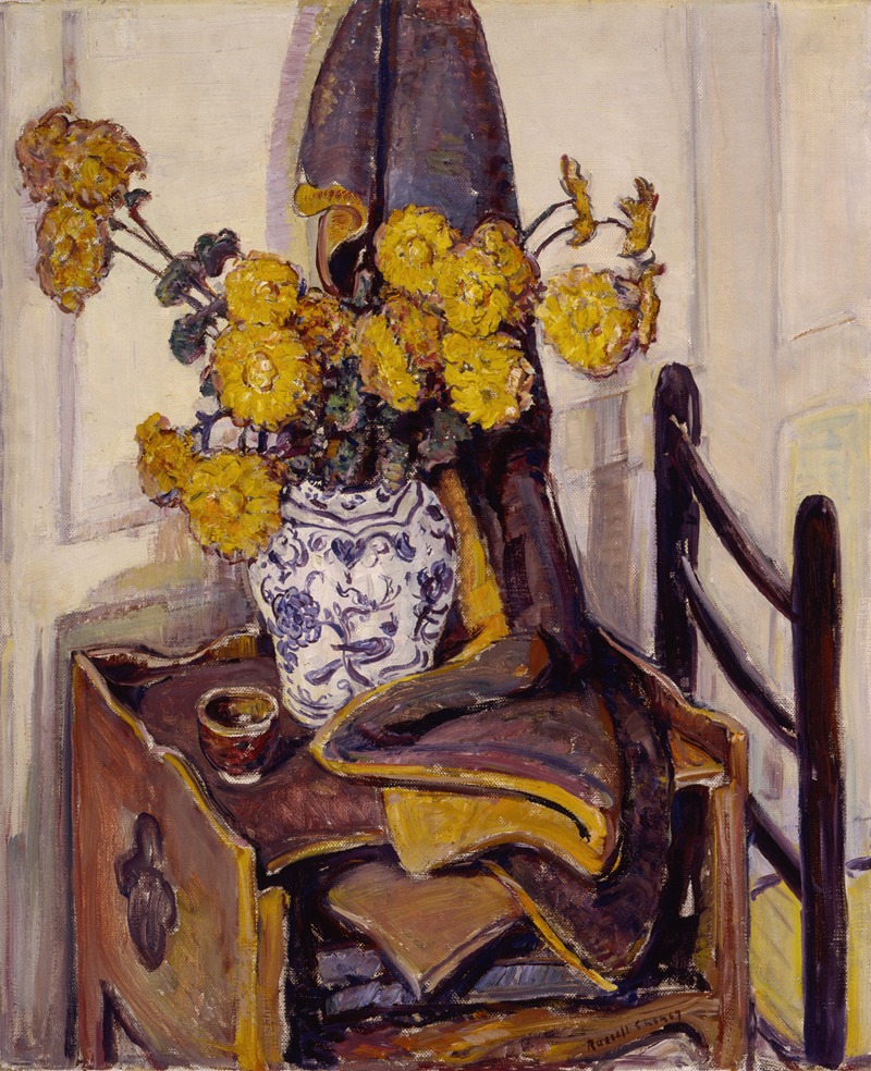 Russell Cheney - Still Life with Flowers